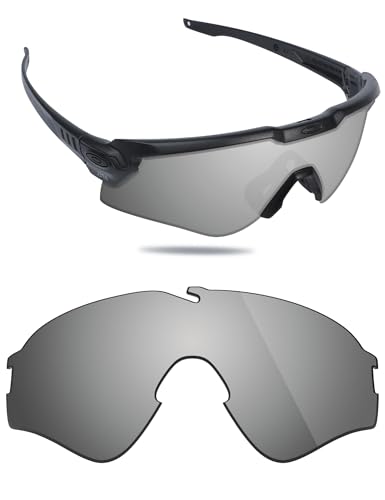 Image of Fiskr Polarized Lenses Replacement Compatible with Oakley Si Ballistic M Frame Alpha OO9296 Sunglasses, Impact Resistant