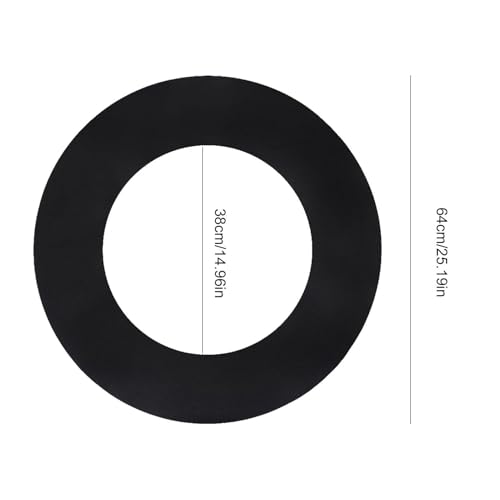 Alfombrilla para suelo de sillón reclinable y protector antideslizante de madera 5