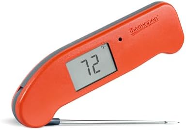 ThermoWorks Thermapen ONE, No. 1 Recommended Instant-Read Thermometer - Cayenne Pepper Red