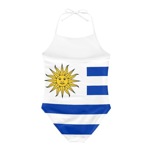 Nicaragua Flag Girls One Piece Swimsuits Beach Bathing Suit Little Kids Cute Quick Dry Swimwear 1-10 Years2