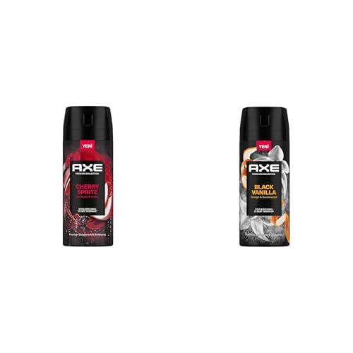 AXE Seti | Erkek Cherry Spritz 150 ml x1 + Erkek Black Vanilla 150 ml x1