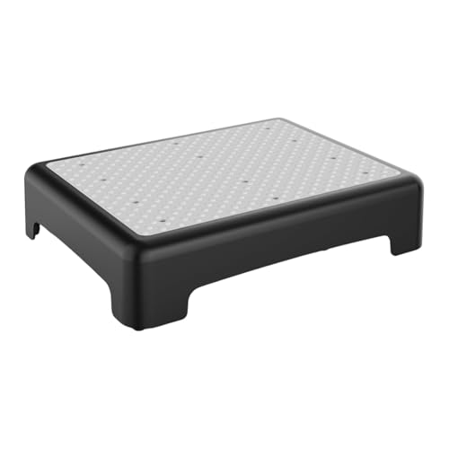 Qkbuza Plataforma de Seguridad | Plataforma escalonada Antideslizante para Interiores y Exteriores de Alta Resistencia | Elevador de escalón Seguro portátil para Ducha, Cama, baño, automóviles,