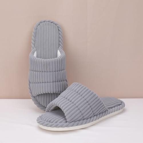 Slippers for Women House Slippers for Women Corduroy Indoor Slippers2
