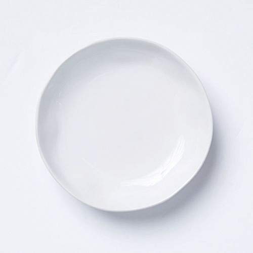 Vietri Aurora Snow Pasta Bowl - Modern Crisp White Tableware