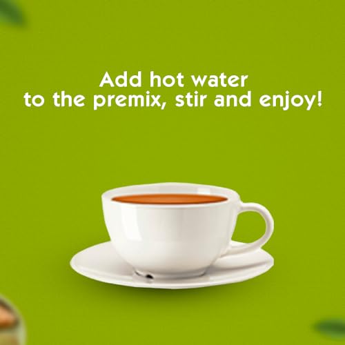 Image of Society One Minute Tea | Elaichi Flavour | Jar | Made with Cardamom | Flavoured Instant Tea | 500g | Pack of 1