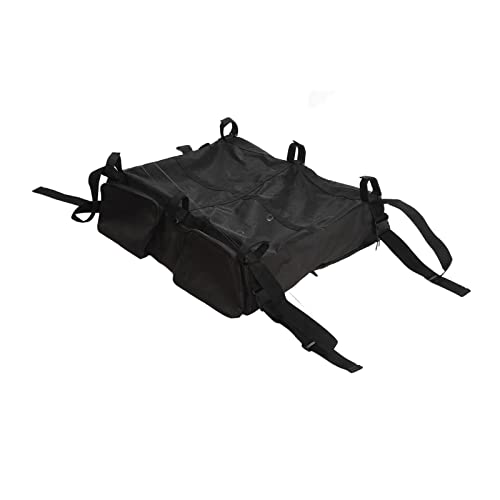 SPYMINNPOO T Top Storage Bag, 600D Oxford Cloth Boat Life Jackets Storage Bag with 4 Pockets for Most T Top Boats