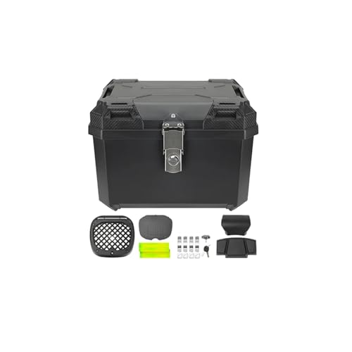 Baúl de moto 68L para guardar dos cascos integrales de forma segura
