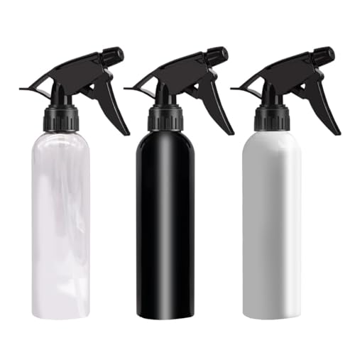 Takelablaze Spray Bottles Empty Spray Bottles 10oz/300ml Refillable Mister Bottle for Cleaning Solutions, Essential Oils, Hair, Cooking, Plants, 3 Pack