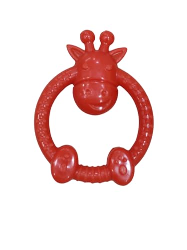 Image of BabyGo Animal Shape Baby Teething Rings | BPA-Free Silicone Toy Set with Nipple Teethers for Infants & Newborns | Organic Gum Soother, Gentle Oral Comfort & Teething Relief (Pack of 3, Multicolor)