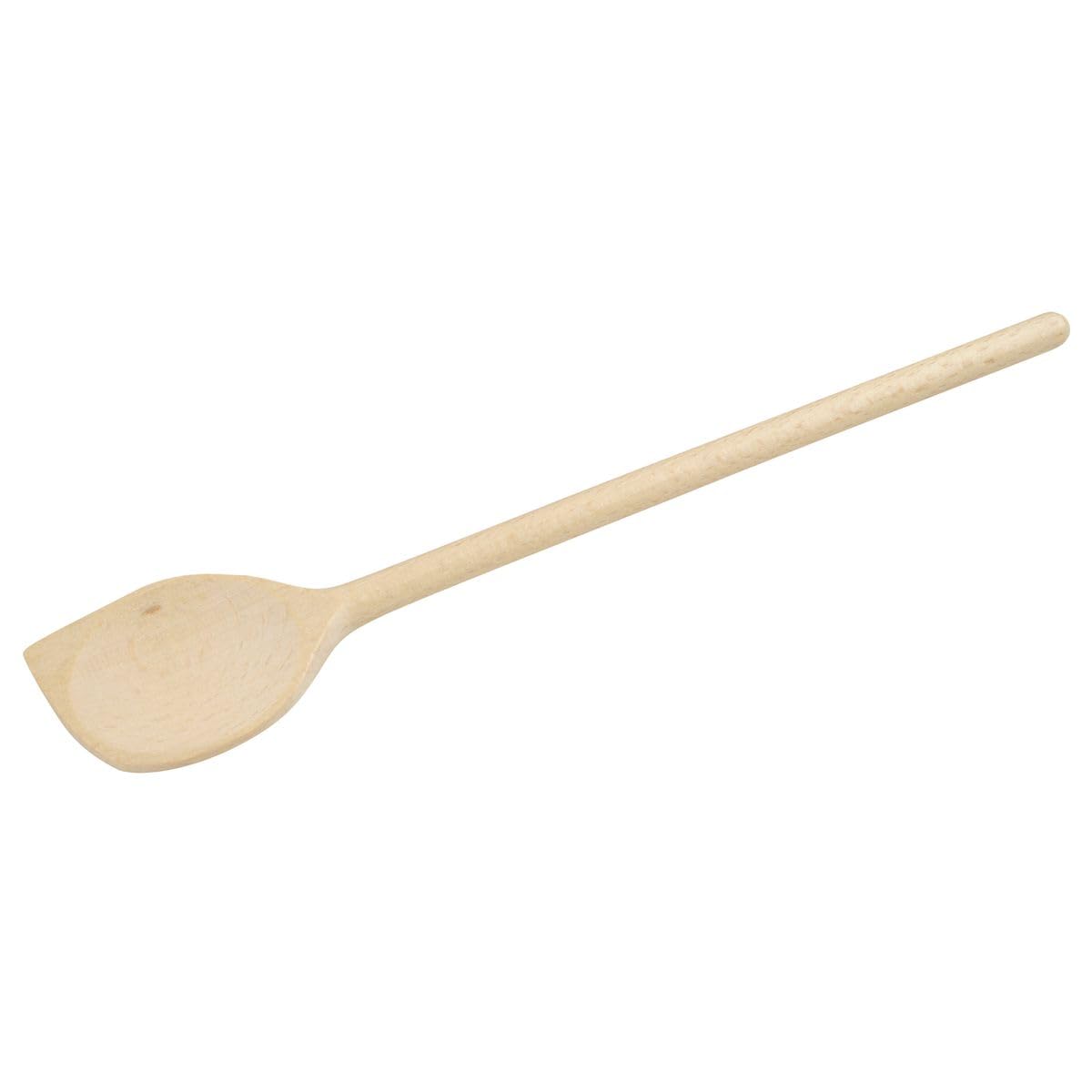 Fackelmann 31125 Zestaw 4 drewnianych przyborów kuchennych, zestaw drewnianych szpatułek i łyżek kuchennych, drewno z certyfikatem FSC, 20cm, 25cm, 30cm, brązowy