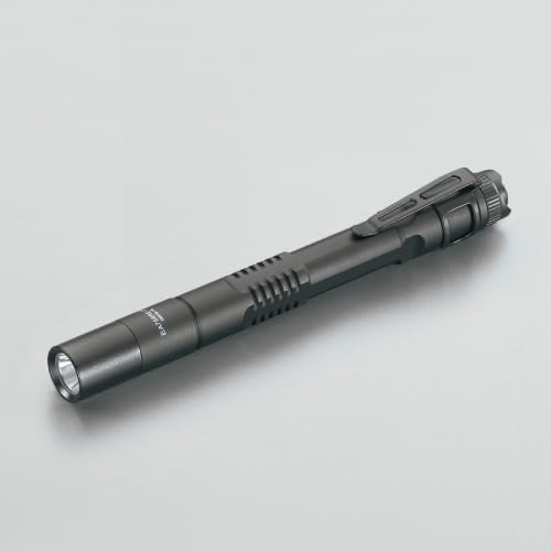 エスコ(Esco) 単4x2本 フラッシュライト/LED 黒 EA758RE-2C