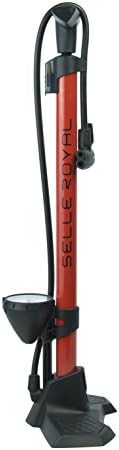 Selle Royal Scirocco Bike Floor Pump with Over, Medium, Black