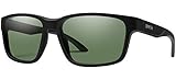 Smith Basecamp Sunglasses Matte Black/ChromaPop Polarized Gray Green