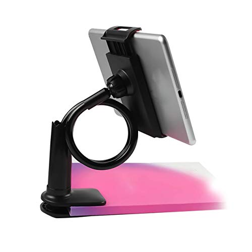 JullyCAnnice Suporte universal flexível para tablet e celular, suporte para tablet com rotação de 36