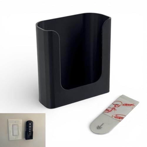 Soporte de pared para ventilador de techo Hunter, organizador de pared universal, soporte de almacenamiento remoto fácil de instalar para ventiladores domésticos