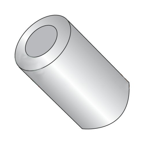 5/16" OD Round Spacers / #8 x 3/4" / Aluminum/Outer Diameter: 5/16" / Hole Size: #8 / Length: 3/4" (Carton: 1,000 pcs)