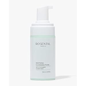 ROSENTAL ORGANICS Cleanser, Jade-Infused Clean AF Reinigungsschaum (Gründliche Gesichtsreinigung), Sanfte Naturkosmetik…