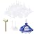 1/16" Tile Leveling System with Rubber Mallet, 600Pcs Tile Leveling Spacers Baseplates and 200Pcs Reusable Caps, Tile Tools Kit for Professional Ceramic and Stone Installation