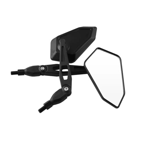 Retrovisor moto de 10mm con acabado resistente para Suzuki Bandit y scooter