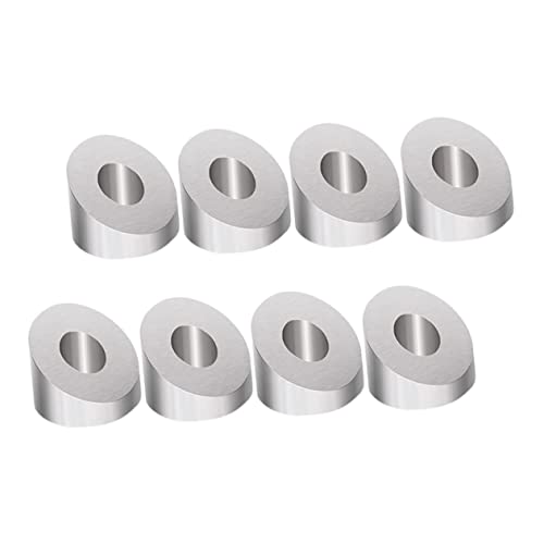 NULYLU 8pcs Stainless Steel Cable Railing Angled Washers Beveled Washer for DIY Projects