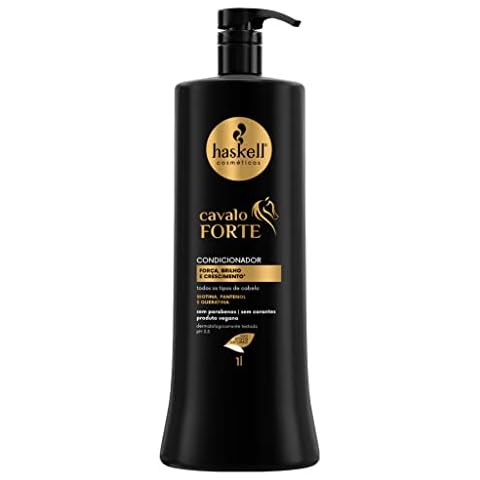 Haskell - Linha Cavalo Forte - Condicionador Forca e Brilho 1000 Ml - (Strong Horse Collection - Conditioner Strength and Shine 33.81 Fl Oz) Cover