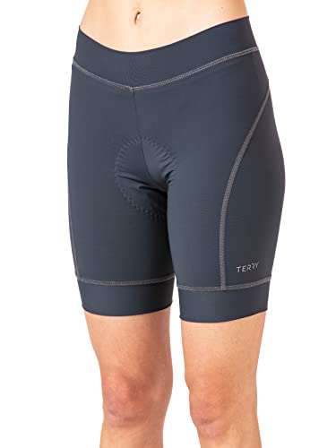 Shorts femininos de ciclismo de desempenho de breakaway com alta classificação Terry – escolha do ed