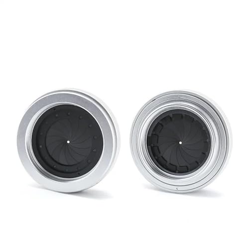顕微鏡キット M42 から M42 1.5-29mm アイリス絞り顕微鏡カメラレンズ DIY レトロフィットモジュールアダプターリング 顕微鏡レンズアダプター(Silver,1.5-25mm)