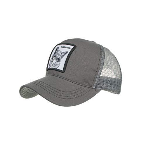 Dorical Hombre Mujer Unisex Gorra De Béisbol Moda Casual Malla Simple Transpirable Animales Bordado Deporte Al Aire Libre Correr Verano Visor Sombrero