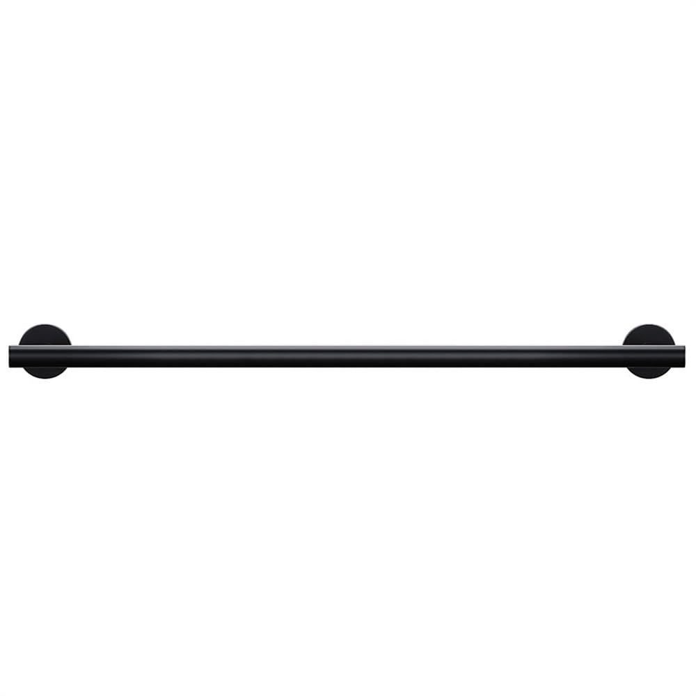 WDSOPK Housewares Suit Black Shelf Paper Towel Rack Bathroom Accessories Robe Hook Towel Bar Rack Rod Bathroom Hardware Grab Rail（Mb-towel Bar）