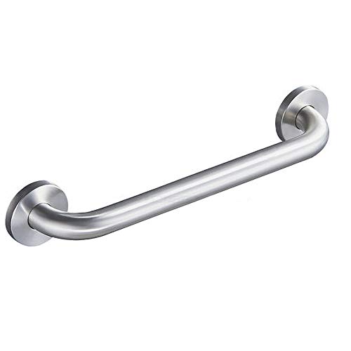 TENOVEL 36 Inch Shower Grab Bar, Stainless Steel Bathroom Grab Bar, Shower Handle, Bath Handle, Grab Bars for Bathroom, Bathroom Handicap Safety Grab Bar with Concealed Screws, Satin Nickel