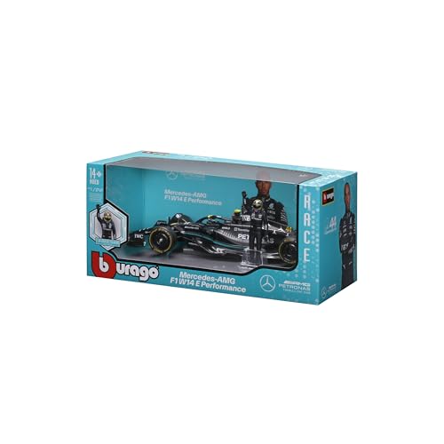 Bburago 1:24 Race Mercedes-AMG Petronas W14 miniatura 4