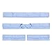 Satin CPAP Strap Covers Silky CPAP Headgear Strap Covers Set to Fit DreamWear or ResMed AirFit Hair Saver for CPAP Reduce Lines and Hair Pulling (Blue)