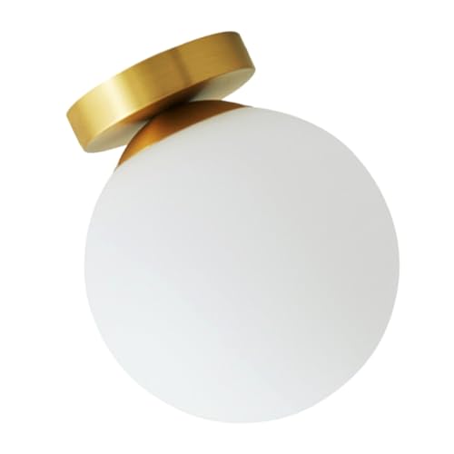 Lampe de salon LED design minimaliste en verre pour un éclairage d'entrée chaleureux