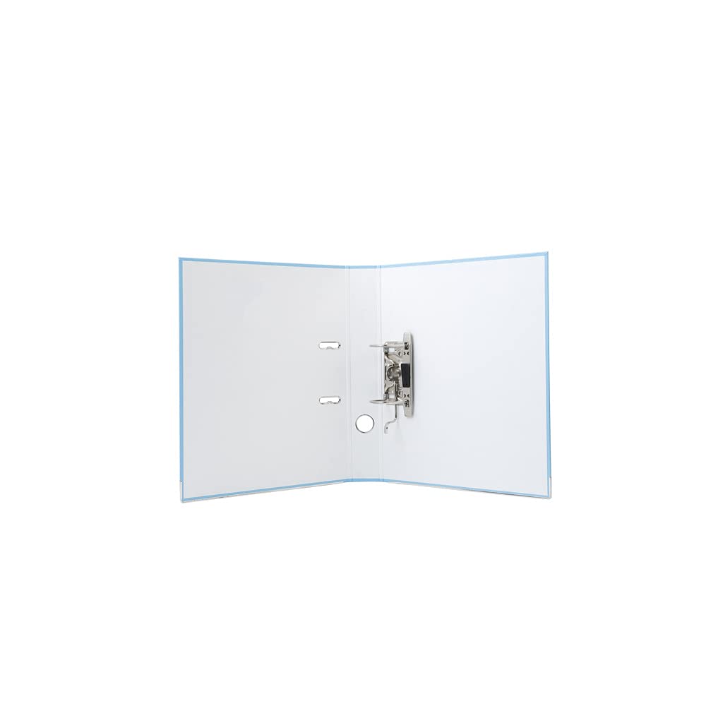 Archivadores De Palanca A4 Exacompta - Pack De 20 Unidades, Espalda 50 Mm, Color Azul Claro ¡Perfectos Para Ordenar Tu Oficina!
