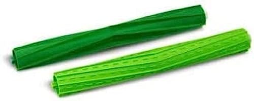 iRobot Piezas auténticas - 1 Juego de Dos cepillos de Goma multisuperficie - 1x Verde Claro + 1x Verde Oscuro -...