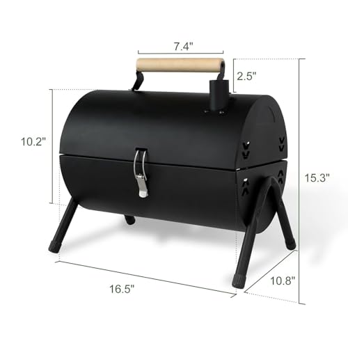 Parrilla de barbacoa de doble cara triangular con diseño plegable ultra compacto 6