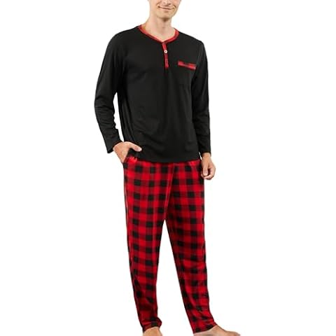 Yukiuiny Pyjama Homme Confortable Cover