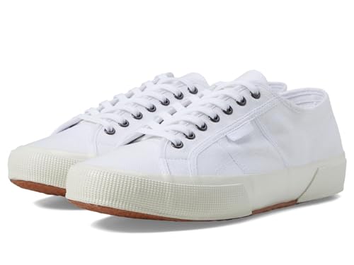 Superga® 2750 OG Unisex – Shoes for Women and Men – Cotton Upper – Ergonomic Insole – Rubber Outsole OG White/Full Avorio EU 40 (US Men's 7.5, Women's 9) Medium