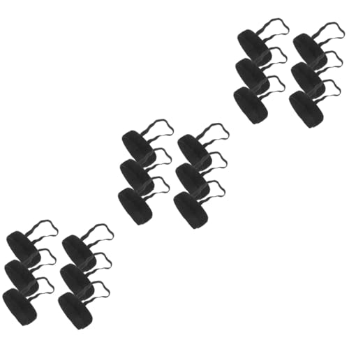 GALPADA 6pcs Football Referee Wristband Gear Comfortable Wristband Sliding Clip Official Referee Accessory Set