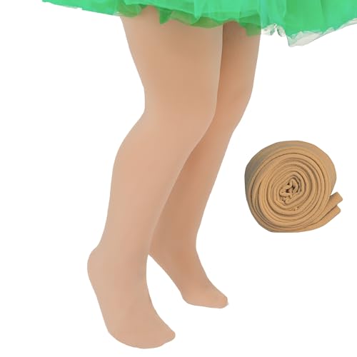 Dancina Ballet Tights for Toddler Girls – Tights for Dance Class, Recitals & Everyday Wear – Soft, Stretchy, Durable