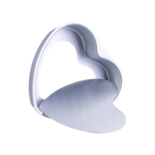CALANDIS Heart Cake Pan Durable Cake Making Tool for Birthday 0's Day Kitchen 5inch