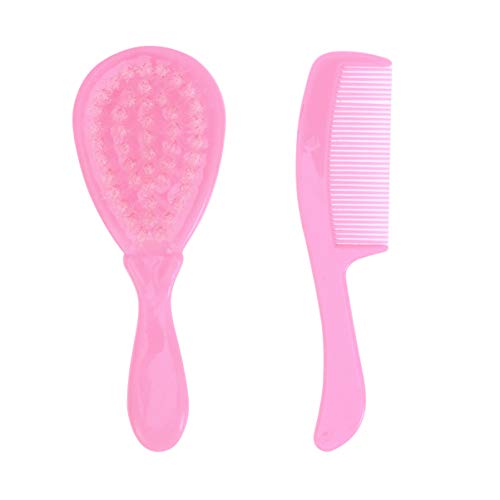 HEALLILY Kids Comb Baby Hair Brush and Comb Set for Newborn Scalp