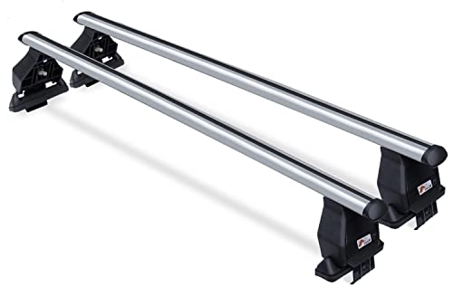 MENABO Barres de toit Tema compatibles avec Renault Scenic IV (5 portes) à partir de 2017 Aluminium