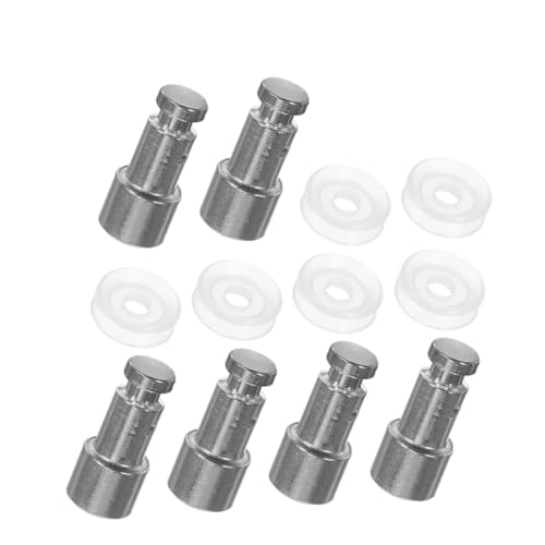 Kit de 6 válvulas flotantes para ollas eléctricas a presión, con anillos de sellado, repuestos fáciles de instalar miniatura 1