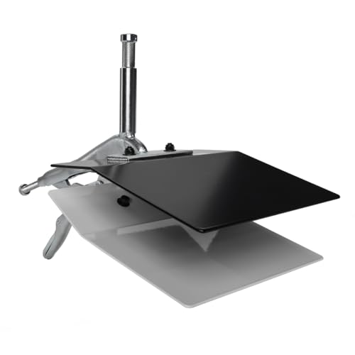 Flashpoint Duckbill Style Plate Clamp, Black/White