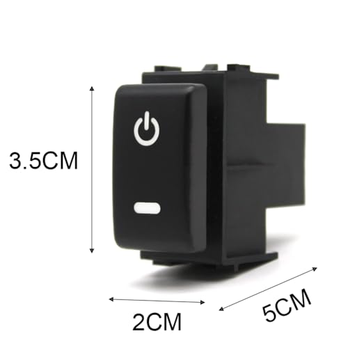 Lámpara antiniebla trasera e interruptor con cable para coche Y62 modelos 2008 a 2015 2