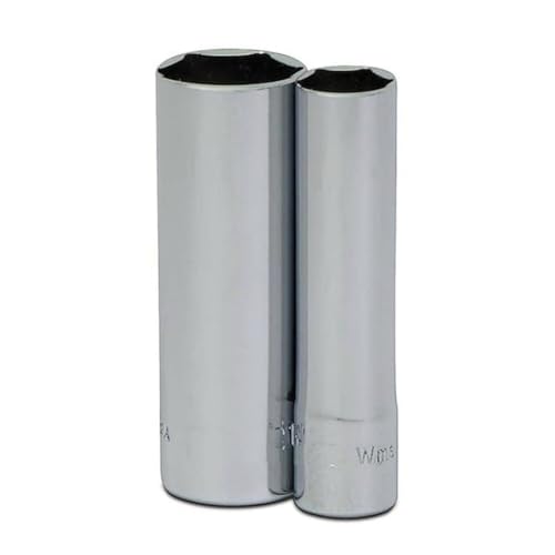Williams JHWBMD-614 SUPERTORQUE 3/8-Inch Drive Deep Metric 6 Point Socket 14mm Size, High-Polished Chrome Finish, Designed for Maximum Engagement on 6-Point Fasteners