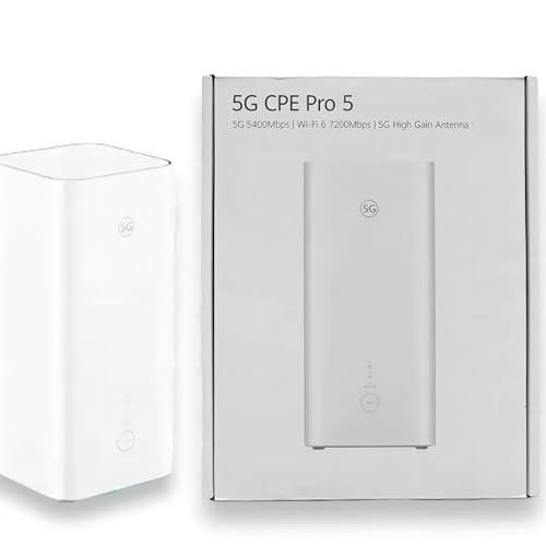 Huawei H158-381 5G CPE Pro 5 Router 5G WiFi 6 RJ45 RJ11 Slot NanoSIM - Router - Immagine 4