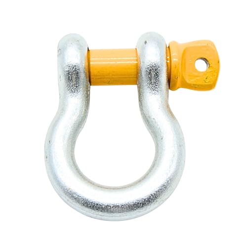 DOJA Barcelona Manille De Levage/Acier - Pack De 2 - Supporte Jusqu'à 4.750 Kg - Galvanisé Anticorrosion - Idéale Pour Remorquage Et Haute Résistance, Usage Industriel - Fiable Optimum