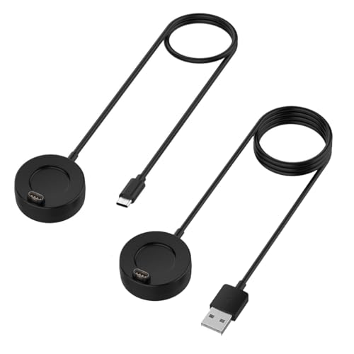 �yFaygtni�z2�Z�b�g �~�`�[�d�X�^���h Garmin�Ή��p Forerunner 70 / Forerunner 170 Music/Forerunner 170�Ή��p �[�d�h�b�N (USB-A + USB-C) �e1m ���ϋv TPE�f�� �R���p